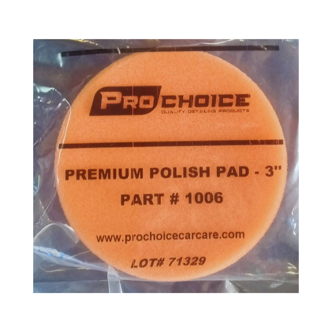 ORANGE FOAM PAD 3' ALL IN ONE