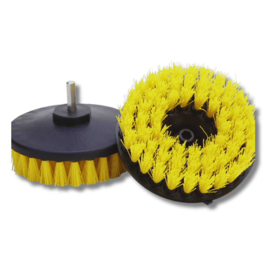 5' Round Brush with Power Drill Attachme