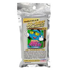 CAR FRESHNER-VANILLA CREAM