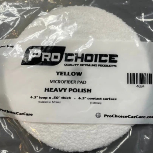 WHITE MICROFIBER PAD 5.3' LOOP * .60' TH