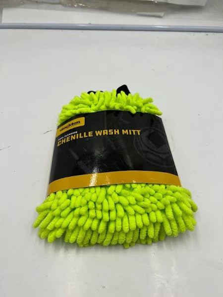 THE GRINCH WASH MITT 10X7- LIME GREEN