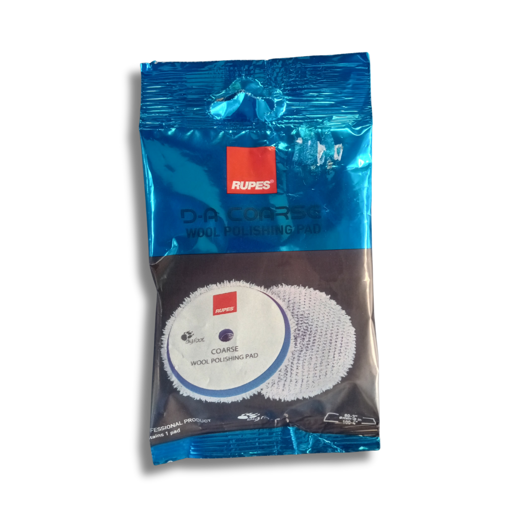 D-A Blue Whool Coarse Polishing Pad 3'
