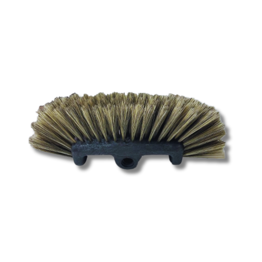 SOFT PBT BRISTLES FLOW-THRU TRUCK BRUSH  HEAD, 15"