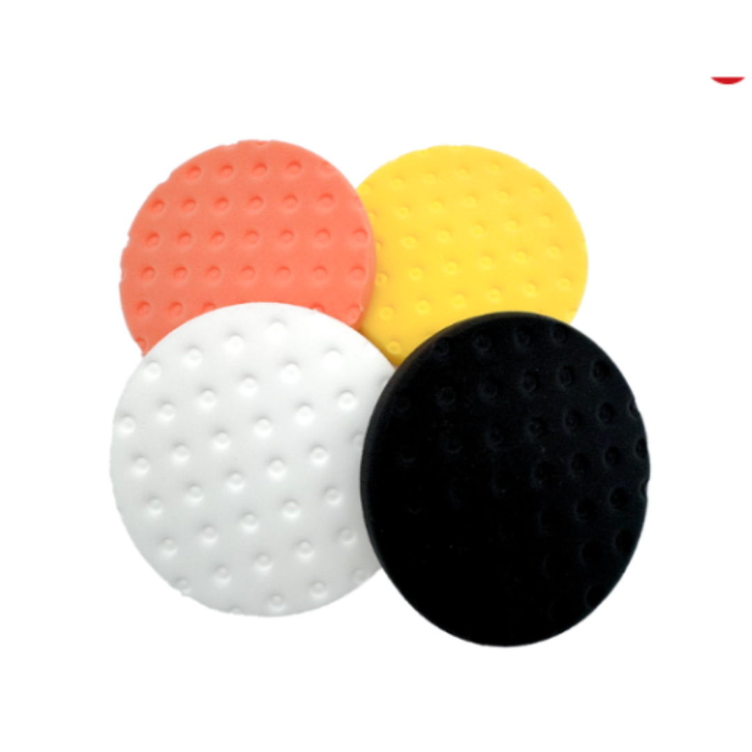 6.5" WHITE/TEAL CCS FOAM PAD