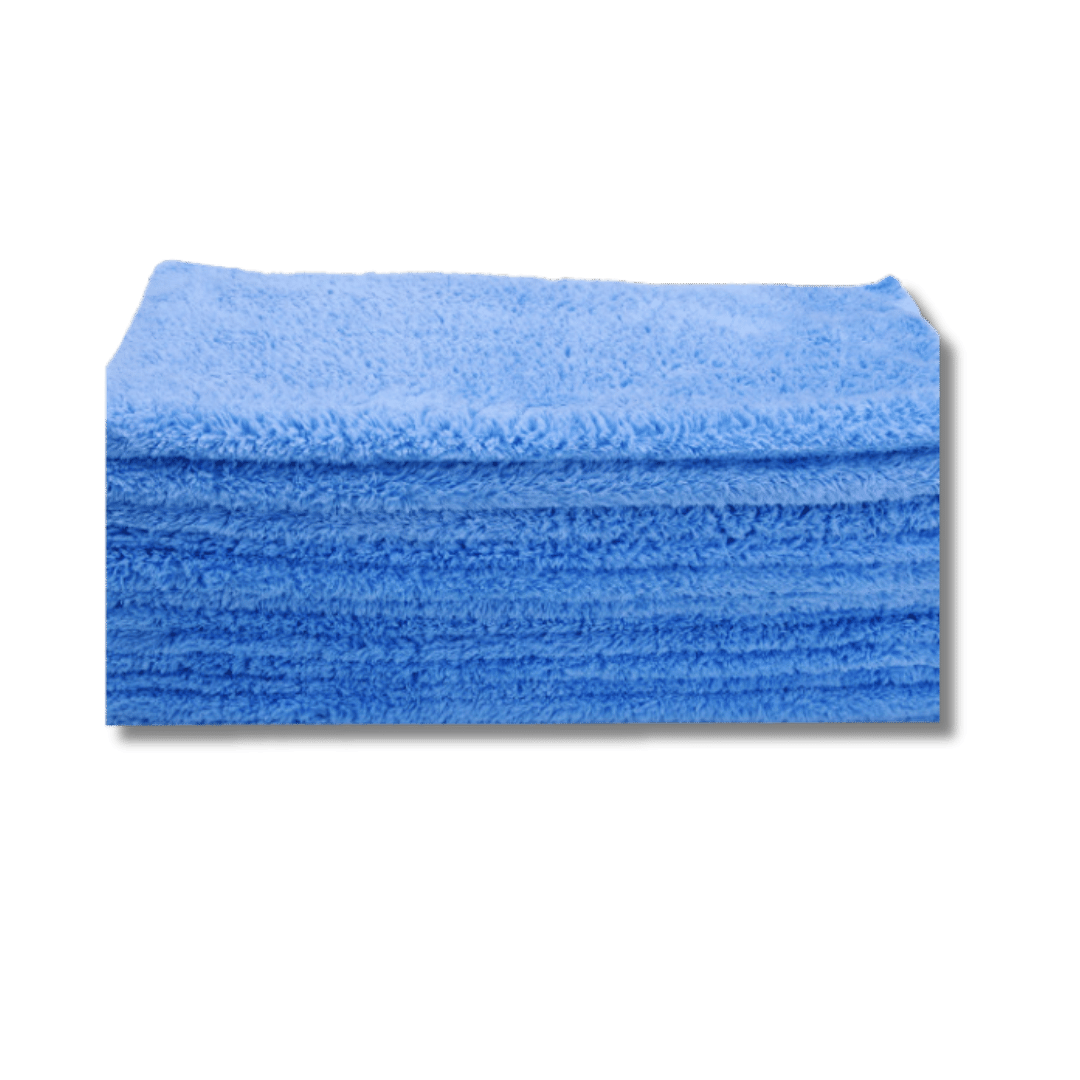 MICROFIBER FUR EDGELESS TOWEL BLUE