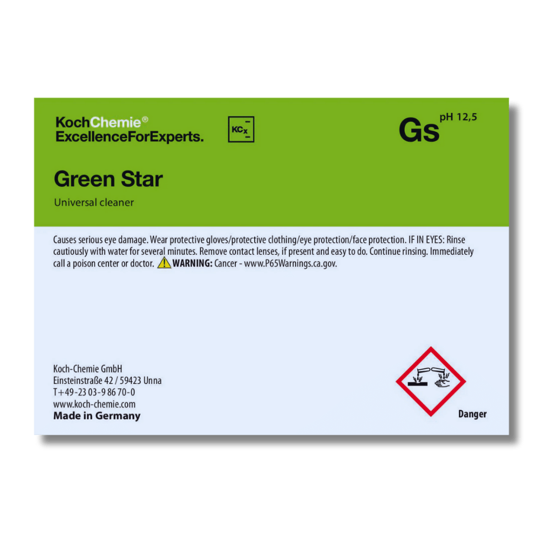 GREEN STAR - GS LABEL