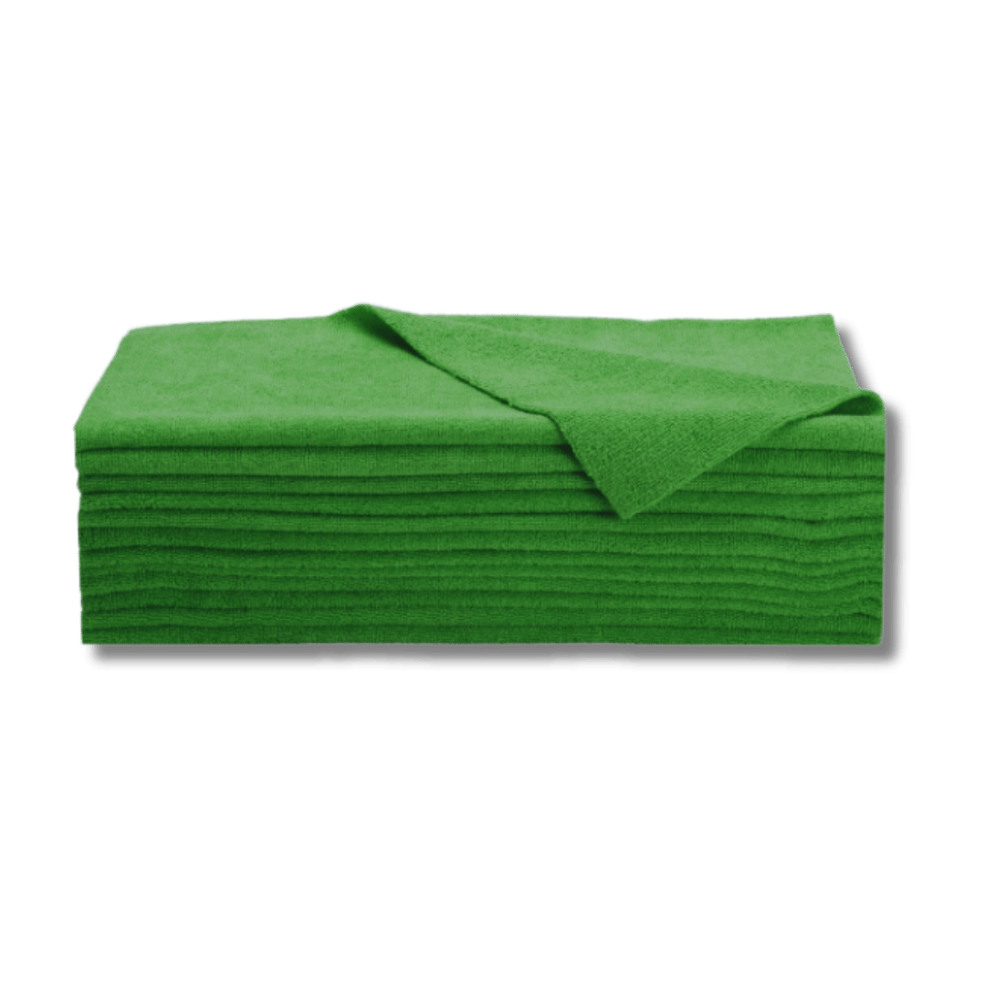 MICROFIBER BASIC EDGELESS TOWEL GREEN