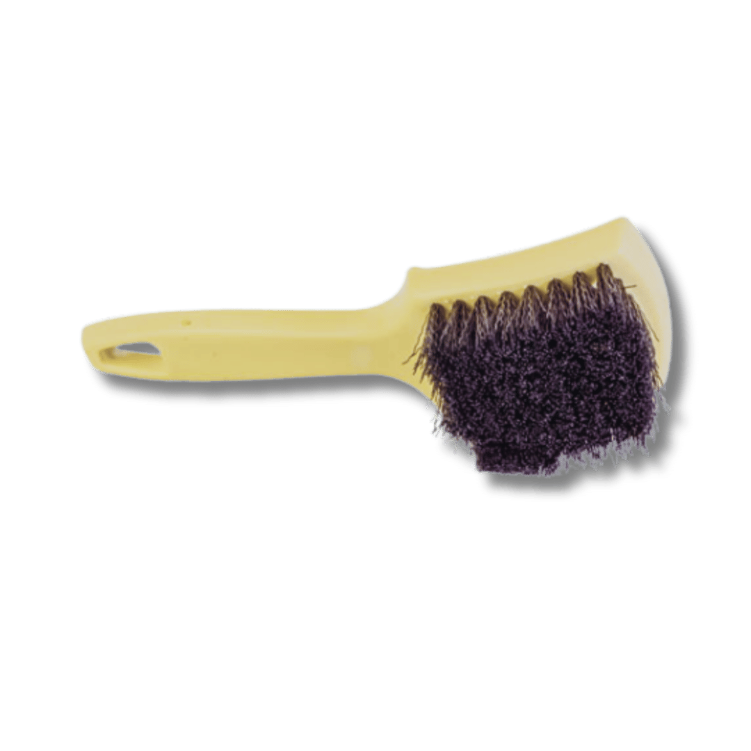 Interior & Upholstery Brush -Tan Handle