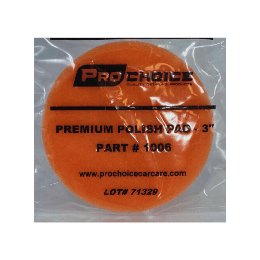 Pro Choice Premium POLISH Pad ORANGE 3'