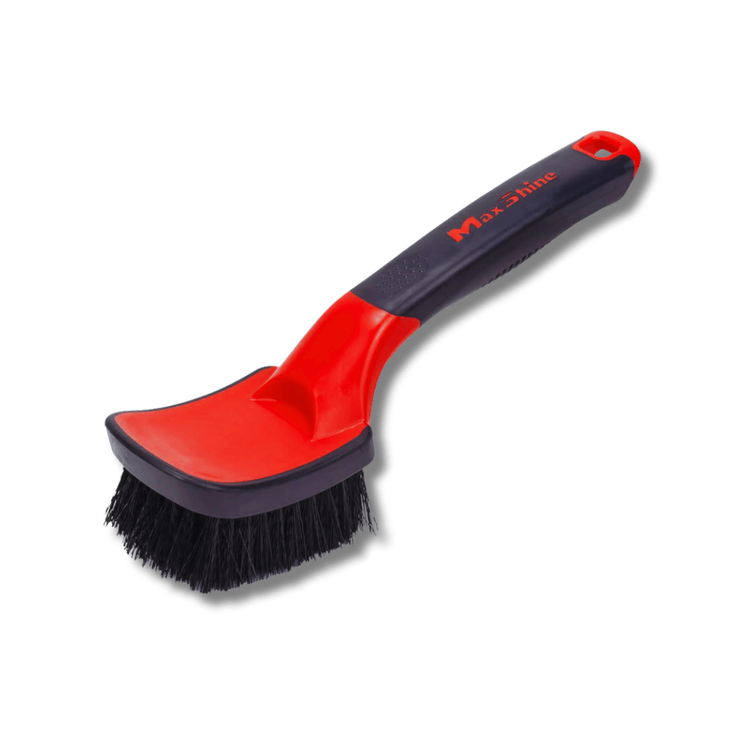 SOFT GRIP TIRE BRUSH 8 INCH LONG MAXSHINE