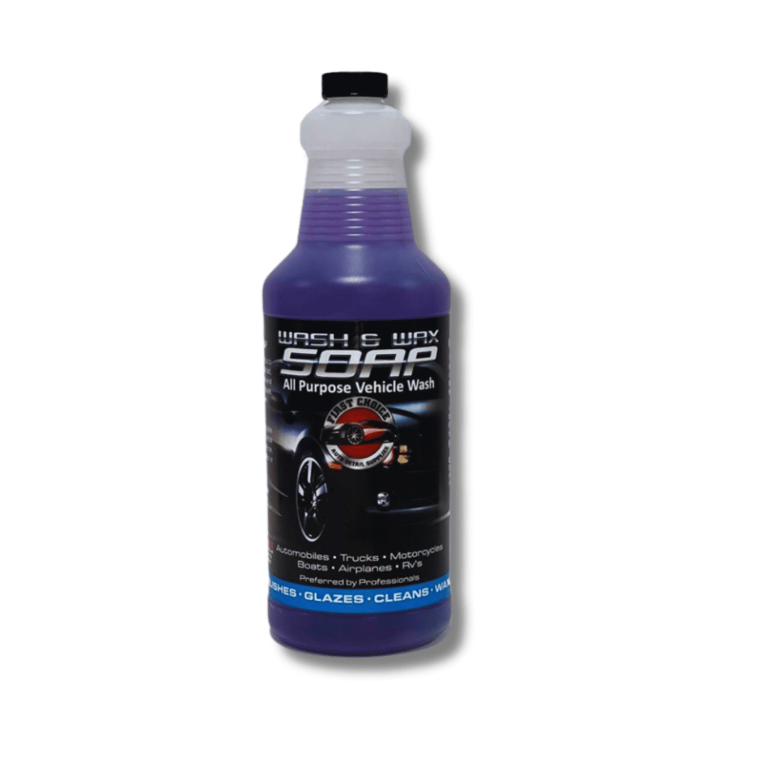 Wash & Wax 32 Oz - First Choice