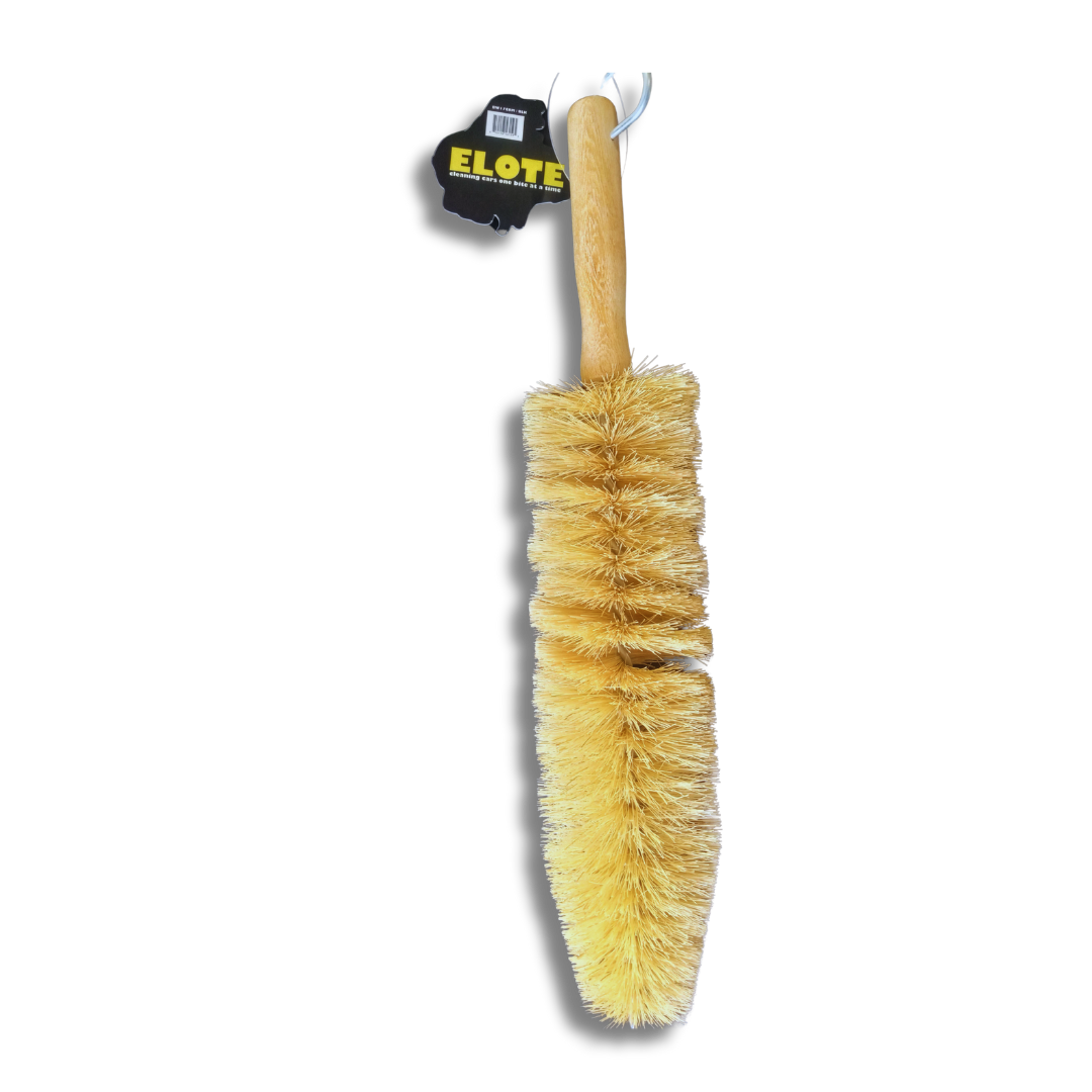 THE ELOTE WHEEL SPOKE BRUSH WITH SCRATCH-FREE