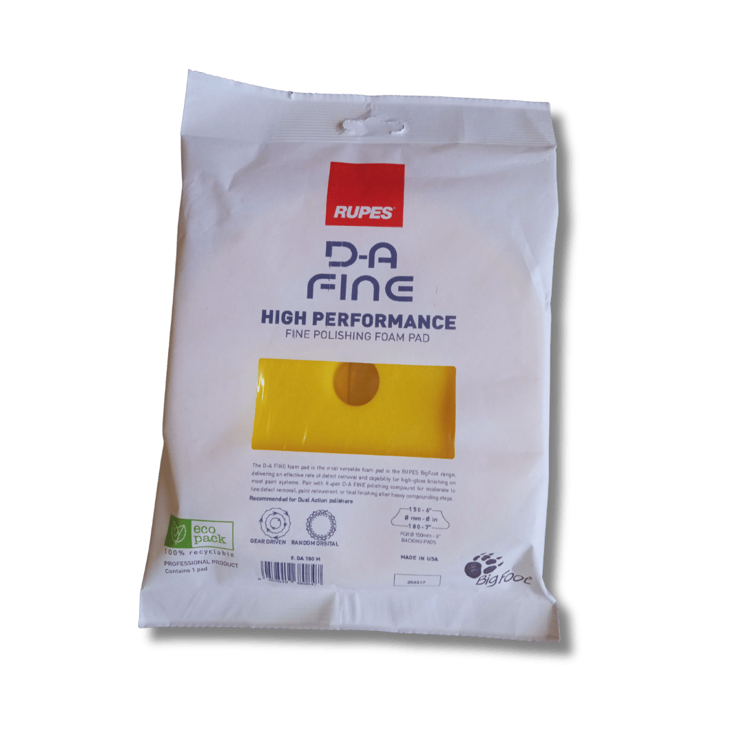 D-A Fine polishing foam pad 6"
