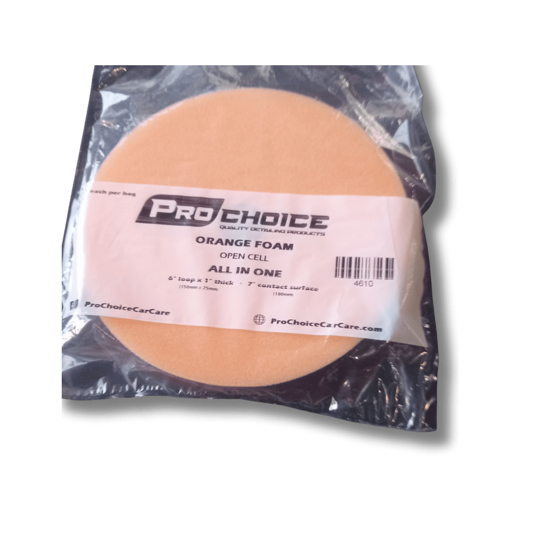 ORANGE FOAM PAD 6' ALL IN ONE