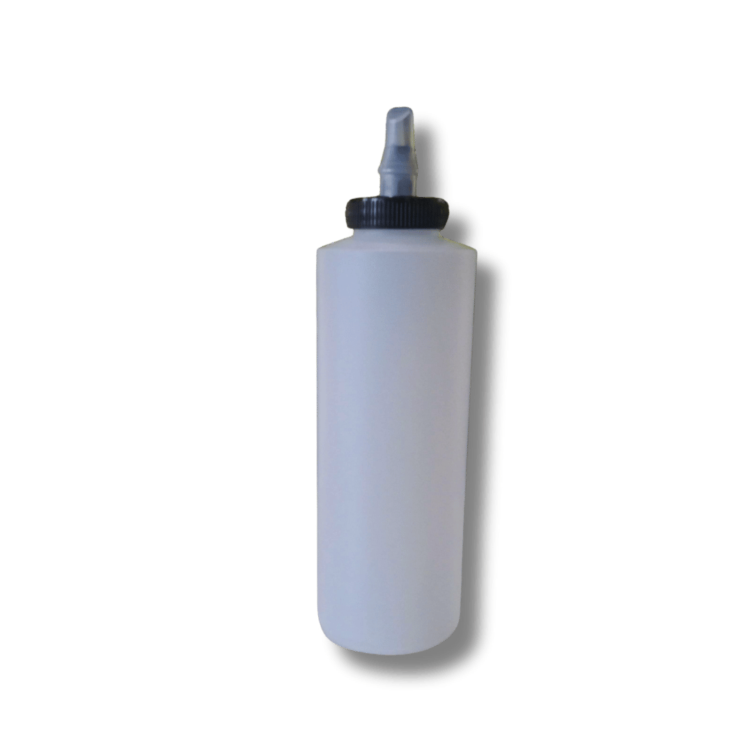KETCHUP BOTTLE 16 OZ. NATURAL BTL WITH BLACK