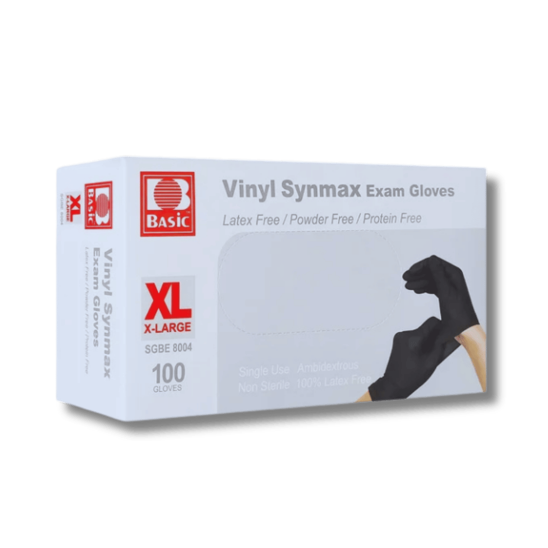 Vinyl Synmax Exam Gloves. XL