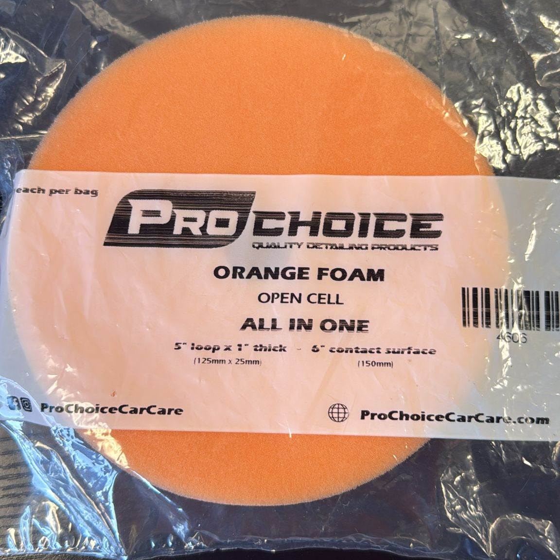 Pro Choice Premium POLISH Pad ORANGE 6'